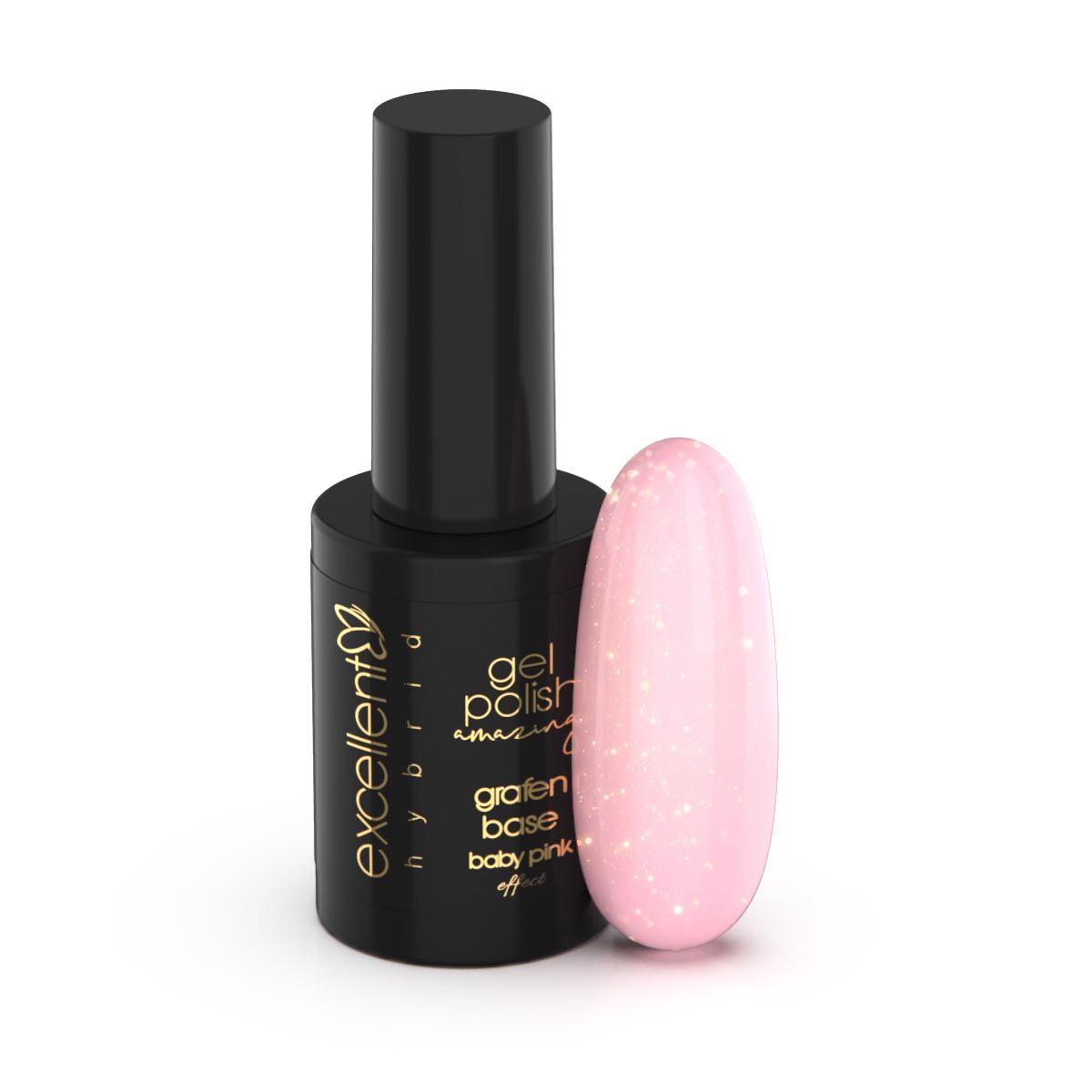 Gel Polish Grafen Easy Base Baby Pink Effect 10ml