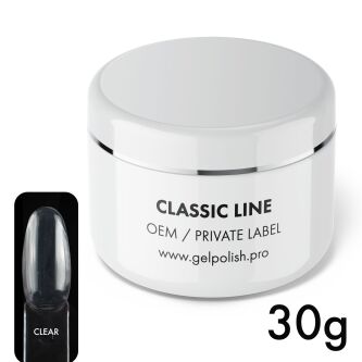 Żel classic clear 30g (PLA)