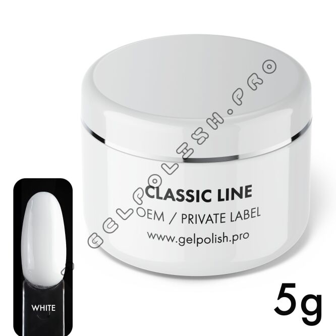 Żel classic white 5g (PLA)