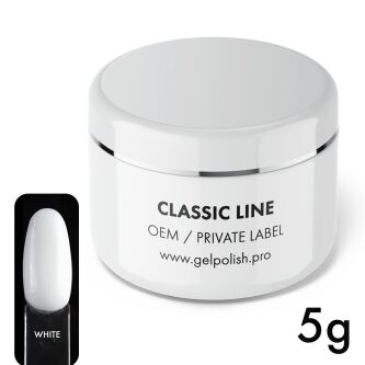 Żel classic white 5g (PLA)
