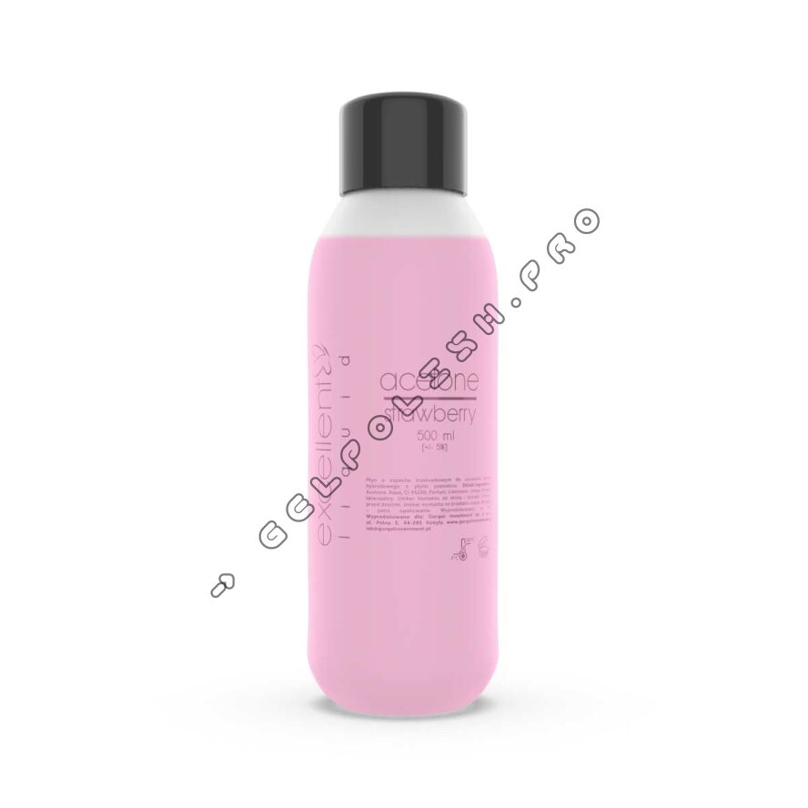 Aceton kosmetyczny truskawkowy 500ml
