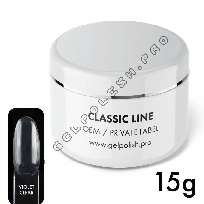 Żel classic violet clear 15g (PLA)