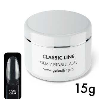 Żel classic violet clear 15g (PLA)