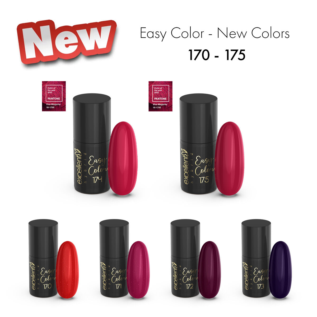 Nowe kolory Easy Color 170-175