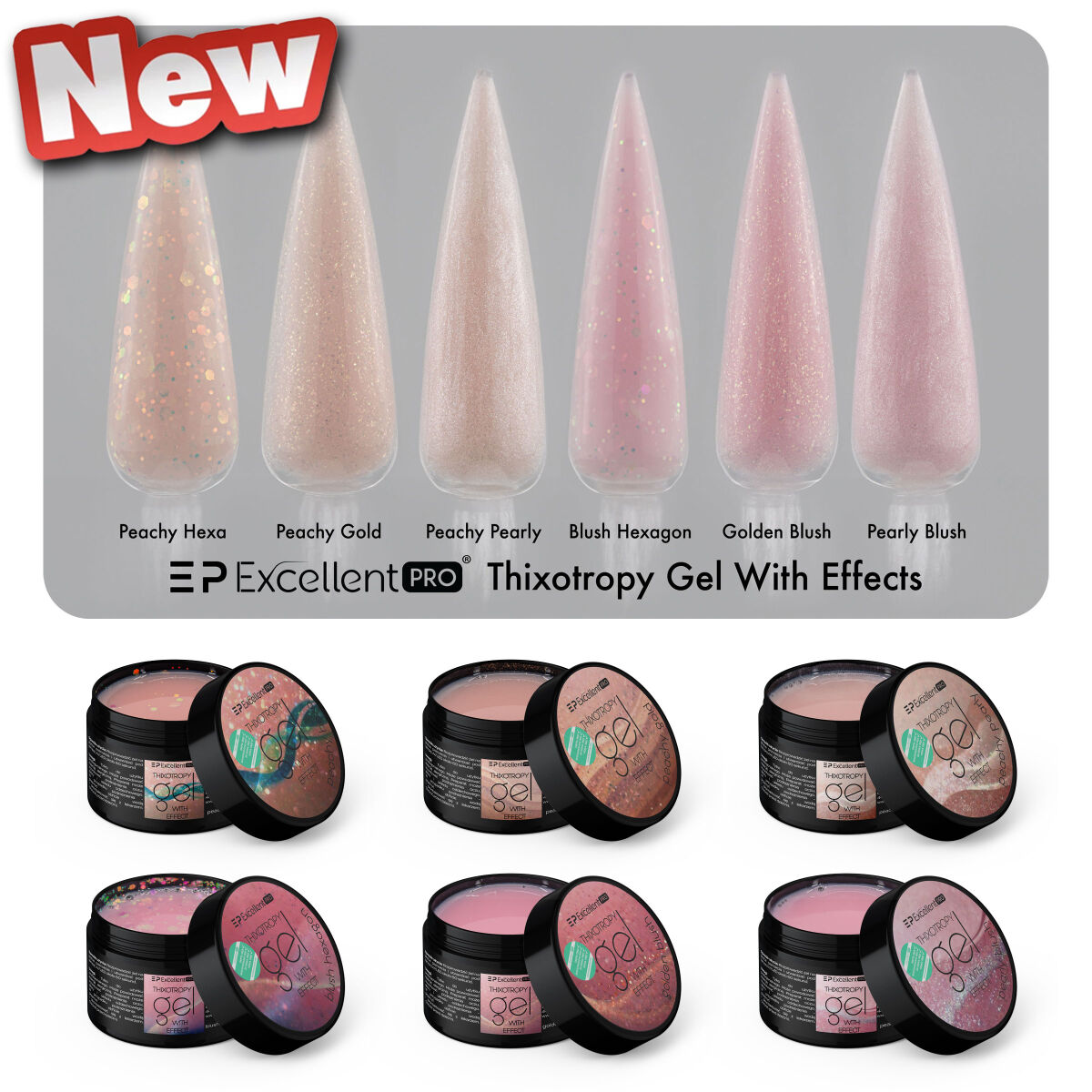 Excellent PRO Thixotropy Gel With Effects