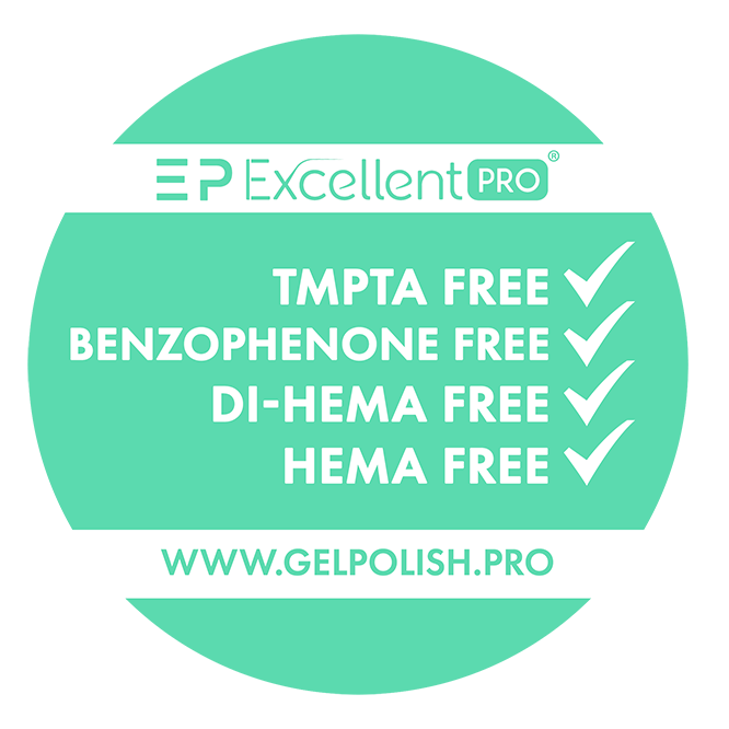 Produkt wolny od Trimethylolpropane Triacrylate TMPTA, benzophenone, DI-HEMA, HEMA