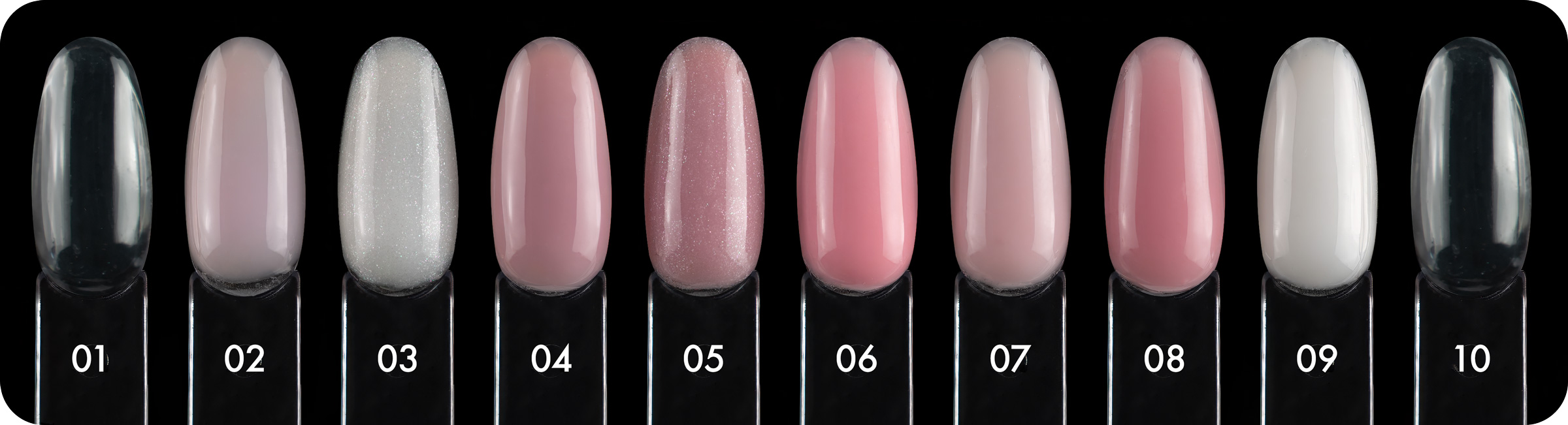 Wzornik Gelpolish Pro Fiber Base
