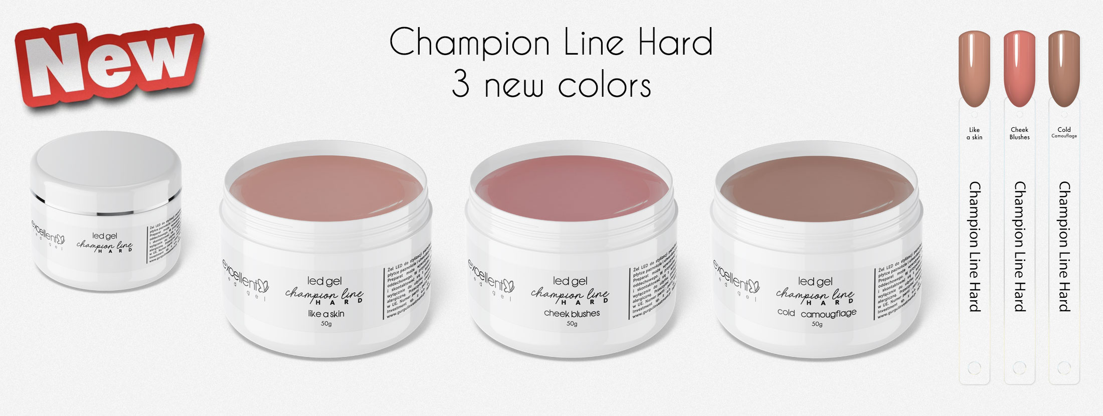 CHAMPION LINE HARD NOWE KOLORY