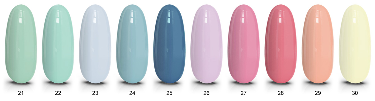 Gel polish hema free new colors
